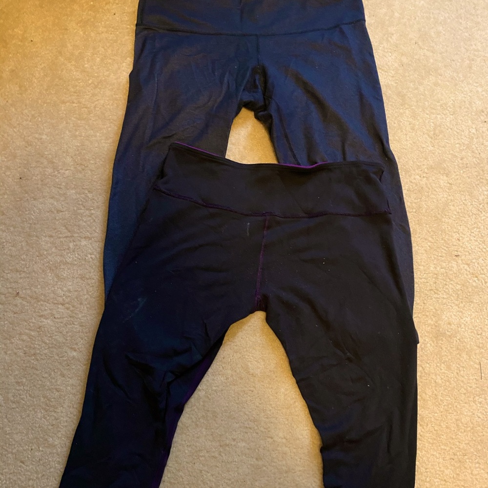 Size 10 Lululemon crops